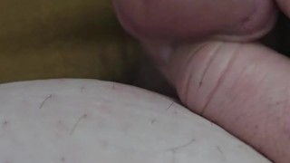 Flopping small penis up close