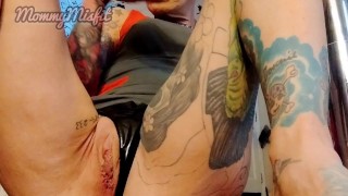 Pizza and pussy smacking