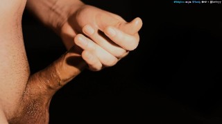 Gentle Cock Play Ends With a Big Blocking Cumshot (ASMR)