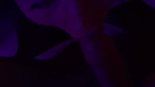 Sexy MILF gives great deepthroat blowjob