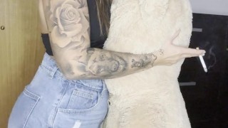 DOMINATRIX😈 Smoking And I Dominate To My Teddy Bear😏