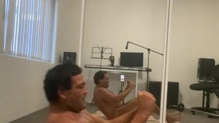 Floor routine - 3 angles