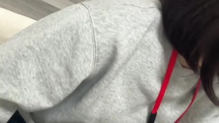 仕事終わりに弄っちゃう会社員の男の娘...♡個人撮影 自撮り 色白