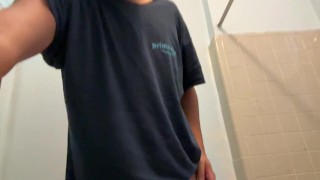watch your hairy cock, big balls daddy piss