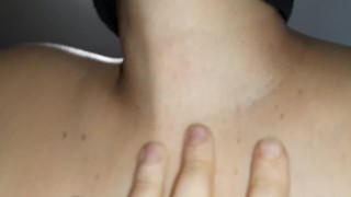 Student Girl And Teacher Cum Quickly In Scissor Position Close Up - IkaSmokS