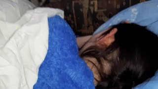 While my girlfriend is relaxing nearby, I'm treason on her with our neighbor - Lesbian_illusion