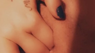 Kitten plays with kitty 😈