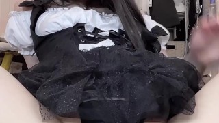 japanese maid cosplay