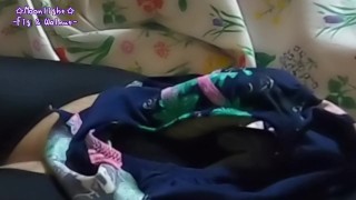 水着で超変態オナニークロッチ編