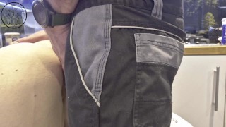 Hydraulik rucha w dupe niewierną żonę