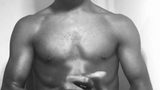 Stroke my cock while my stepmom is watching