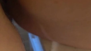 Wet and Wild: Bathroom Counter Encounter