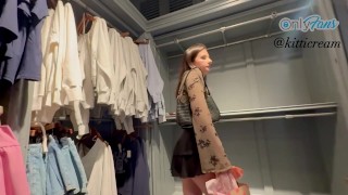 Daddy bought me a new skirt while we were shopping! Thanks daddy