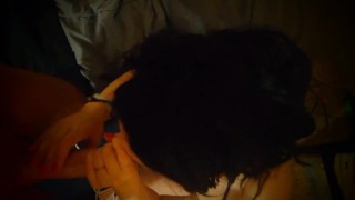 Teen Tavlyn Rose big cock hand job and loves cum in mouth