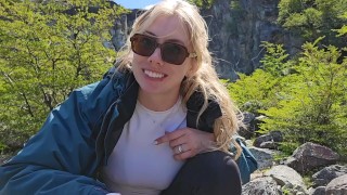 Caught Naked Waterfall Yoga!! LOST MY CLOTHES