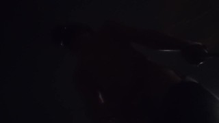 Femboy exhibitionism in public parking lot (part 2)