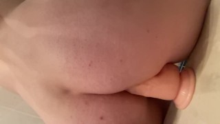 Slide on the penis with pleasure