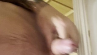 PISSING MYSELF💦 before Shower