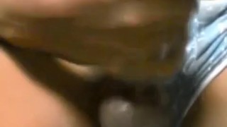 BISEXUAL BOY STROKING HIS HUGE COCK HARD