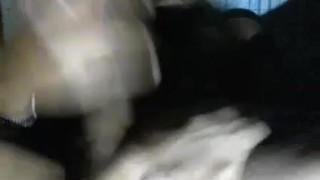 FAT BLACK COCK GETTING A ROMANTIC MASSAGE