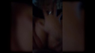 My stepsister fucks me in my bedroom with her big booty