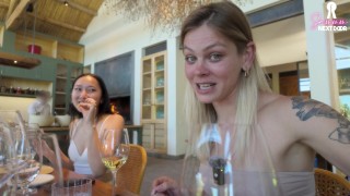 SLOPPY SEX before and after fancy wine tasting at 5 stars vineyard - SammmNextDoor Date Night #35