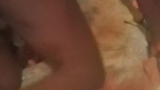 Naughty and horny guy self facial