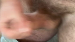 Bent Over Then Busted—Cumshot on the Mirror POV