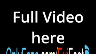 So Hot Footjob in Doggy Style from EviFeet