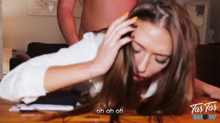 Gorgeous Schoolgirl Gets Fucked by her Professor to Pass the Class - Laura Quest Roleplay