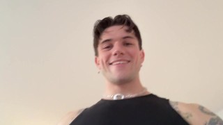 Let me dominate you with my sweaty muscular body