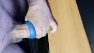 Virgin cant take it anymore, he want to cum!