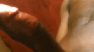 NAUGHTY TEEN SLAPPING HIS MONSTER COCK