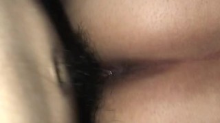 BBW latina taking backshots.