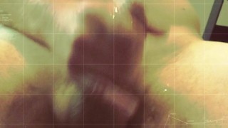 Prostate orgasm and a massive load of cum