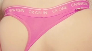 POV Riding in My Pink Thong