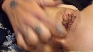 AthenaxWhite- Close Up Pussy Play