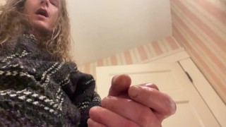 BWC Stroking, Dirty Whispering Until Exploding For You. Big Cum Shot and Orgasm After Edging 💦😈