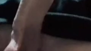 Public handjob in the front seat of the work van