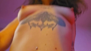 Quickie POV Cowgirl Riding - I let you Cum Inside Me