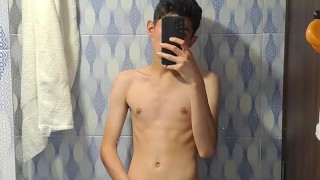 Caliente en el baño