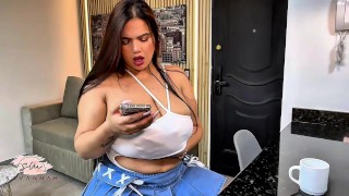 PT 1 - How tasty a double cumshot feels - Cheating housewife gets cum in her mouth - Savannah Watson