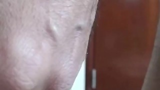 Huge dildo in my ass