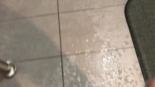 Huge Power Pissing Mess On My Kitchen Floor