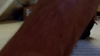 horny young twink has fun alone with his big cock