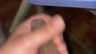 Wanking for online cam