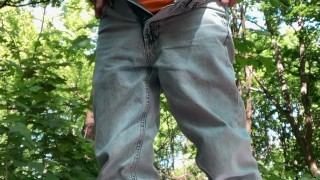 Beating the wood in the woods (and pissing) 🔥 /// Jordan Wilder