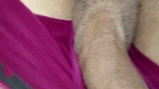 Desperate pissing in underwear, I get all wet, close-up