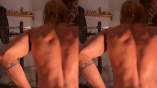[ VR ] Solo Male Public Toilet , Gym Training and Teasing Scenes ( Download link available in OF )