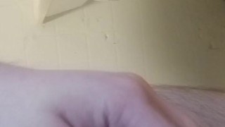Sean piss teases with a paper cup